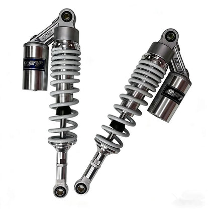 360mm Rear Shock Absorber Suspension Motorcycle ATV Quad 7mm Spring - color: White