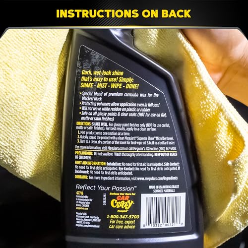 Meguiar's Gold Class Carnauba Quik Wax, 16 Oz - size: 16 Fl Oz (Pack of 1)