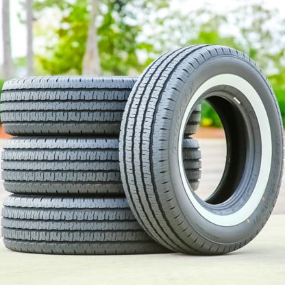 Gripmax MaxGrip Classic G/T Truck/SUV All-Season Touring Radial Tire-235/75R15 235/75/15 235/75-15 105H Load Range SL 4-Ply WSW White Side Wall - size: 235/75R15