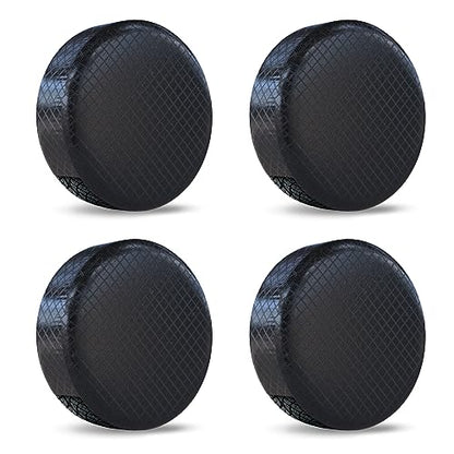 Autotech Park Protective Tire Covers 4 Pack for RVs, Trailers, Campers, SUVs, and Trucks. Oxford Material for Ultimate Protection in All Seasons. Durable Covers for Tires with 19-22 Inches Diameter - size: Tire Diameter 19"-22"