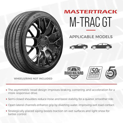 Mastertrack M-TRAC GT UHP All-Season Tires(Set of 4) 225/35ZR20 90W XL - size: 225/35ZR20