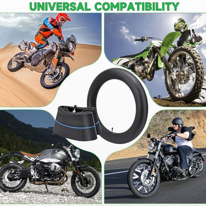 4.60-17 Motorcycle Heavy Duty Tire Inner Tube 130/70-17 Inner Tire - size: 460-17" 1pc
