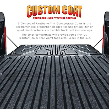 Custom Coat 3 Ounce, Battleship Dark Gray, Bedliner Tint Concentrate - color: Battleship Dark Gray, size: 3-Ounce (Pack of 1)