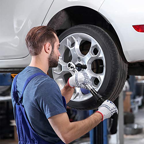 1/2-Inch Drive Click Torque Wrench (10-150 ft.-lb./13.6-203.3Nm) Dual-Direction Adjustable Torque Wrench Set