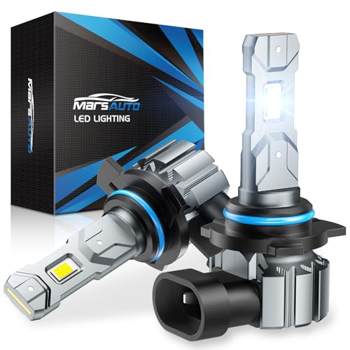 Marsauto M1S 9012 90000LM Fanless LED Bulbs 6000K Cool White, 2-pack - color: SUPER 6000K WHITE, size: 9012