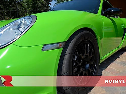 Avery Dennison SW900 758-O Gloss Grass Green Supreme Wrapping Film Vinyl Vehicle Car Wrap Sheet Roll - (12" x 60" w/Application Card) - color: Gloss Grass Green, size: 1ft x 5ft