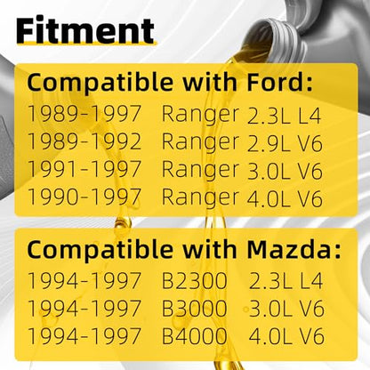 Fuel Pump Module Assembly E2078S Compatible with Ford Ranger 1989-1997, Mazda B2300 B3000 B4000 1994-1997 2.3L 2.9L 3.0L 4.0L L4 V6 Replace OE P74528S E9TZ9H307B P74528S