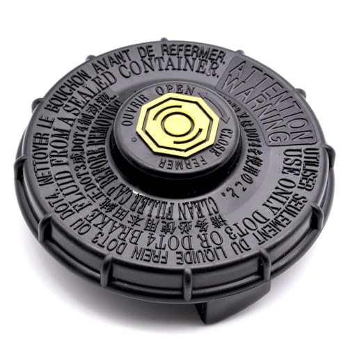 Brake Fluid Cap Fits For Honda, Brake Master Cylinder Tank Fluid Reservoir Cap Fits For Honda Accord Fit EV Hybrid S2000 Civic CR-V Accessories 46662-SLE-J01 46662-SDC-A02 46662-S8A-003