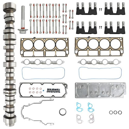 5.3 NON AFM DOD Camshaft&Head Gasket Set Bolts Fit for GMC Buick 07-13