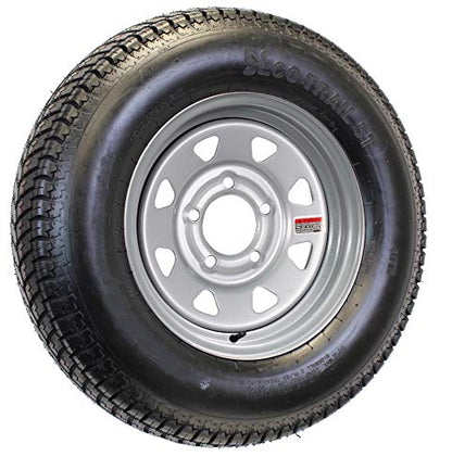 eCustomrim 2-Pack Trailer Tire Rim Assembly ST215/75D14 14 Inch LRC 5 Lug