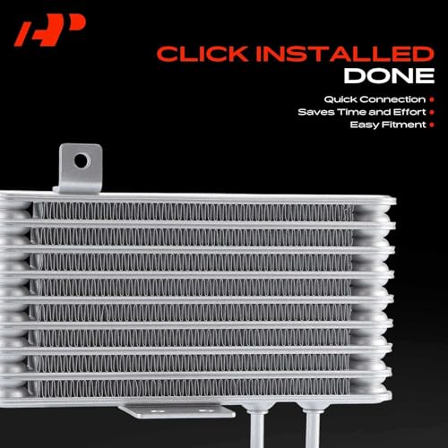A-Premium Transmission Oil Cooler Compatible with Mitsubishi
