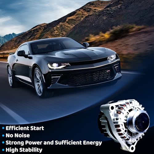 WorldCraft 12V 150A High Output Alternator for Chevy Camaro 6.2L V8 2010-2015 - size: FG15S027