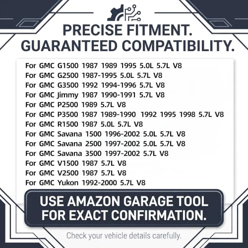 Valve Cover Gasket Set Fits for for Chevy Camaro Caprice 87-97,Tahoe 96-00,for GMC Yukon 92-00,for Pontiac Firebird 87-97,for Cadillac Escalade 99-00,for Buick Roadmaster 91-96,4.3L 5.0L 5.7L V8