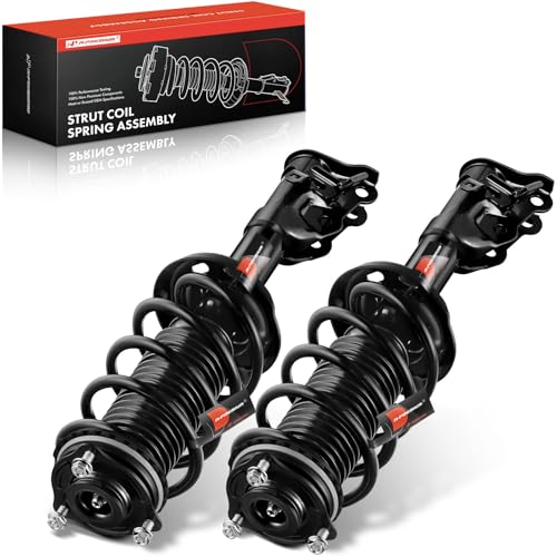 A-Premium Front Complete Strut Assemblies with Coil Springs, Set of 2 - style: Front Struts CR-V 2007-2014