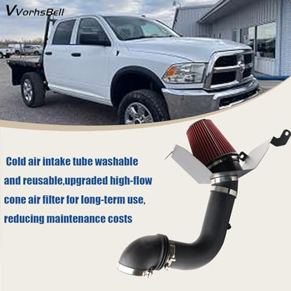 Cold Air Intake Kit for 2003-2007 Dodge Ram 2500 3500 5.9L L6 - size: 5.9L L6 Diesel Engine