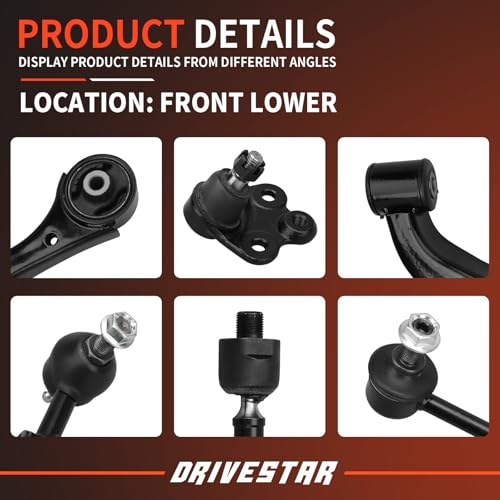 Front Suspension Kit Lower Control Arms, for Honda Civic 2006-2011 - size: CAK1131