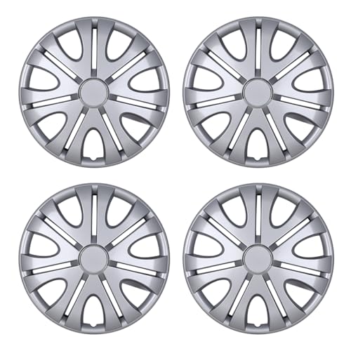 15inch Wheel Guards – (4 Pack) Hubcaps for Car Wheel - color: 5082-Lacquer-15