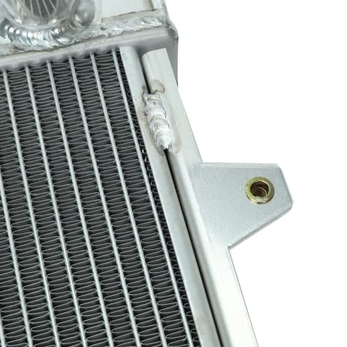 Aluminum 3Row Core Racing Radiator with Cap Fit Manual Transmission Compatible with 1984-1995 Pickup Base 4Runner SR5 L4 2.4L - size: Core Size:19.21" x 15.75" x 1.73"
