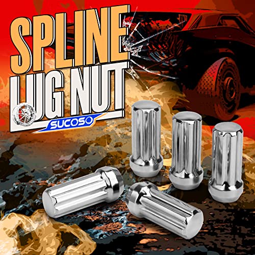 14x1.5 Lug Nuts Replacement for Chevy Silverado Tahoe Suburban Ford F150