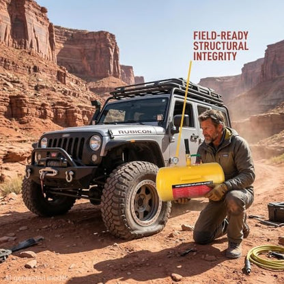 5 Gallon Air Tire Bead Seater Blaster Tool Seating Tire Inflator Car Truck ATV Tank Heavy Duty(US Stock) - color: Yellow (5 Gallon )