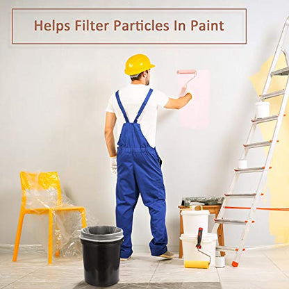 Patelai 30 Pcs 5 Gallon Paint Strainer Bags with Fine Mesh Elastic Top - size: 5 Gallon