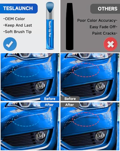 G1K/WA409Y Sacre Blue Pearl Touch Up Paint Compatible with Chevrolet GMC Buick Cadillac Exact Match Touch Up Paint Car Scratch Repair - color: Sacre Blue Pearl(G1K/WA409Y) compatible with Silverado
