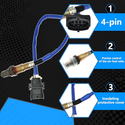 Oxygen Sensor Upstream O2 Sensor Compatible with 2011-2015 Chevy Cruze 2016 Cruze 2012-2020 Limited 2013-2021 Sonic Trax Volt 1.4L L4 for 2013-2021 Buick Encore 1.4L L4#55572993 213-4764