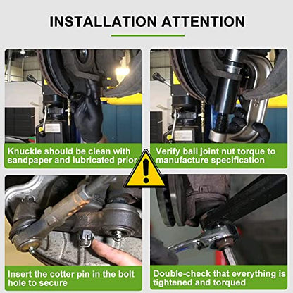 SCITOO 8pcs Suspension Kit Sway Bar Outer Inner Tie Rod Idler Pitman Arm 4 Grooves for Chevy Tahoe Silverado 1500 Suburban 1500 Avalanche 1500 for GMC Sierra 1500 Yukon for Cadillac Escalade