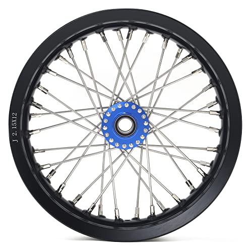 TOFR 12" x 2.15" CNC Front Wheel Hub Rim for Talaria Sting Talaria XXX - color: Blue, size: 12" Front