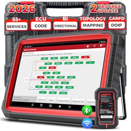 LAUNCH X431 PRO3S+ V5.0, All-in-One Bidirectional Scan Tool w/Topology Map