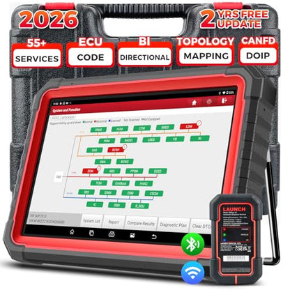 LAUNCH X431 PRO3S+ V5.0, All-in-One Bidirectional Scan Tool w/Topology Map