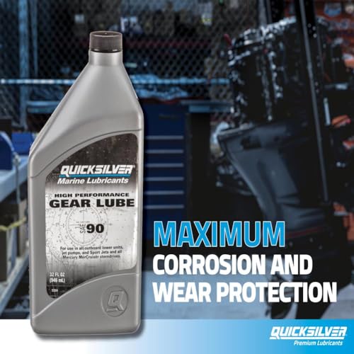 Quicksilver SAE 90 High Performance Gear Lube Tube, 8 oz - style: 8 fl oz