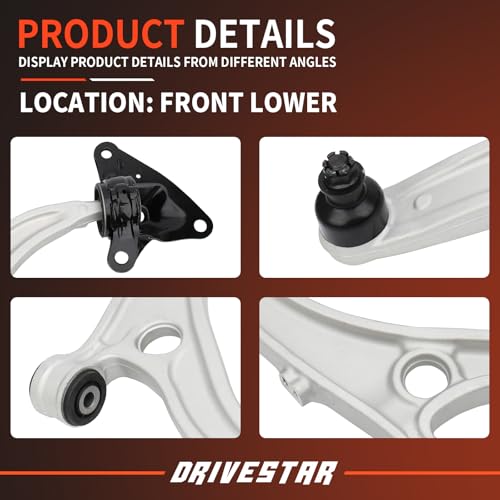 524-585 524-586 Front Lower Control Arm w/Ball Joint Assembly - size: CAK1346