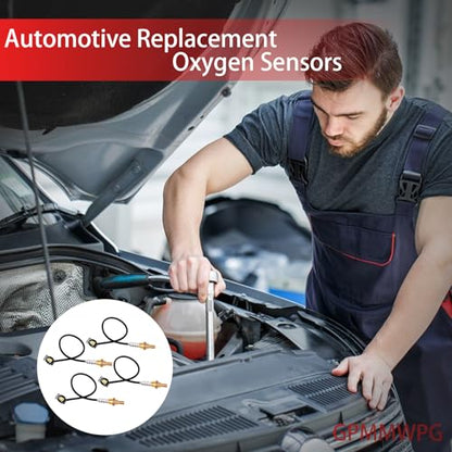 4Pcs O2 Sensor 234-4587 Oxygen Sensor Upstream Downstream