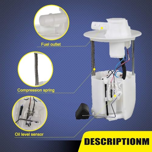 FP8874M - Fuel Pump Module Assembly E8874M fits 2005 2006 2007 2008 Corolla, Toyota Matrix L4 1.8L