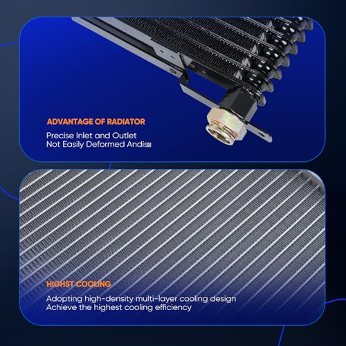 ECCPP 918249 Transmission Oil Cooler Fit for Chevy Silverado 2500 2001-2004