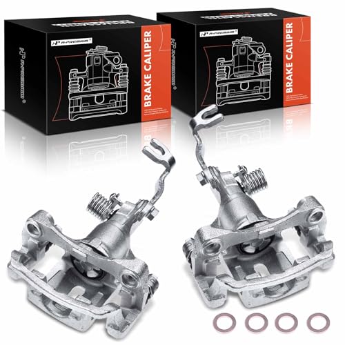 A-Premium Rear Left and Right Side Disc Brake Caliper with Bracket