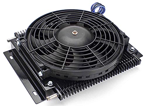 High-Performance Transmission Cooler with Fan [30,000 GVW]