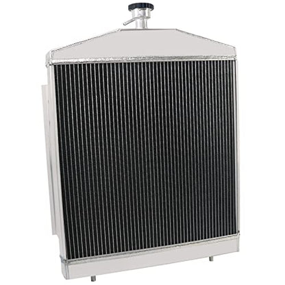 Aluminum Radiator for Lincoln Welder 200 & 250 Amp H19491 SA250 SAE300 SAF300 SA200 G1087 H19491 G10877198 2 Row Core Radiators