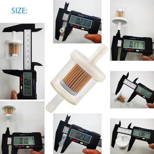 691035 493629 Fuel Filter For B & S Lawn Mower Accessories 40 Micron 5065 691035-2PCS