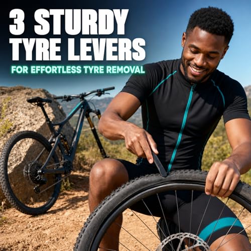 VeloChampion Self Adhesive Bike Puncture Repair Kit with Tire Levers
