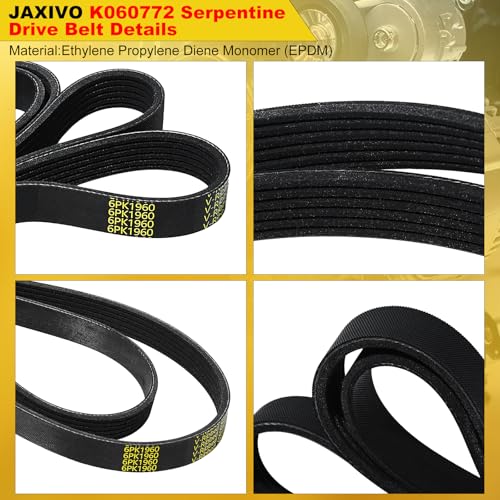 K060772 Serpentine Drive Belt Ribbed V-Belt - size: 6PK1960-1960mm