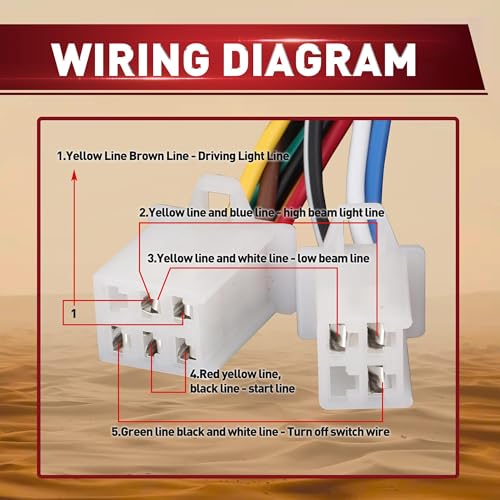 WOOSTAR 7/8" 22mm Handlebar 3 Function Right Start Switch Replacement for 2005 Taotao 110cc Quad 125cc Venom 50cc 70cc 90cc 110cc 125cc ATV Quad Pit Bike Buggy Go Kart - color: 3 Functions