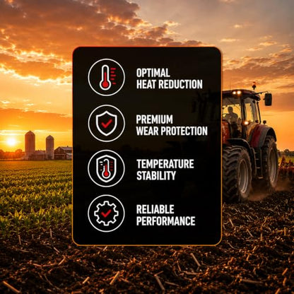 CAM2 Promax J20-C Tractor Hydraulic Fluid, Premium Heat & Wear Reduction, 5 Gallon