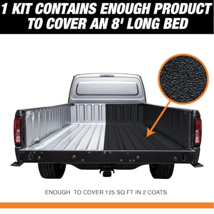 LAUCO Rintek Urethane Spray 1 Gallon Tintable Bedliner Coating, Heavy-Duty Polyurethane Protective Truck Bed Liner Paint, Waterproof Anti-Slip Impact-Resistant Automotive Coating 95124 - style: Tintable – No Gun
