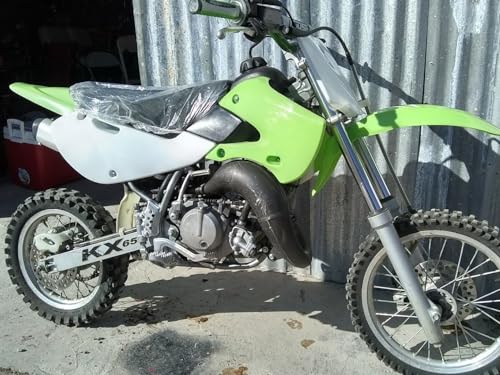 Fairing Kit Plastic Fender for KLX110 KX65 KLX 110 KX 65 DRZ110 RM65 Chinese 110cc 125cc 140cc 150cc 200cc Pit Dirt Bike Motorcycle Plastic Body Kit (Green and White plastics) - style: Green and White plastics