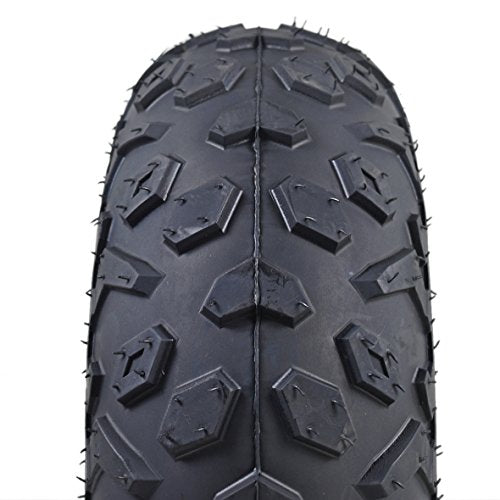 TDPRO 145/70-6 ATV Go Kart Quad Tires and Rims | 4PR Wheels (Set of 2)