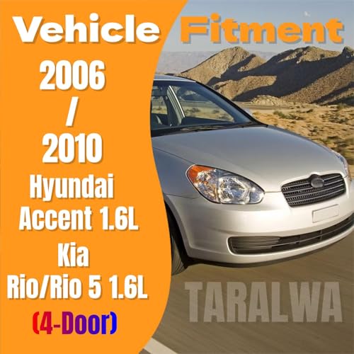 Direct Fit Exhaust Muffler For 2006-2010 Hyundai Accent 1.6L,HY01 - size: 2006-2011 Accent/Rio/Rio5 1.6L