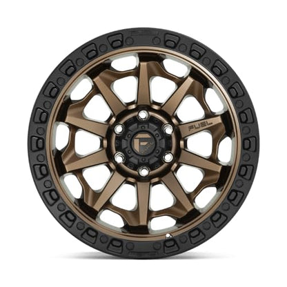 FUEL OFF-ROAD COVERT 17X9 5X5.0 4.53-12mm MATTE BRONZE BLACK BEAD RING - D69617907545 - color: MATTE BRONZE BLACK BEAD RING, size: 17X9, 5X5.0, 4.53, -12mm