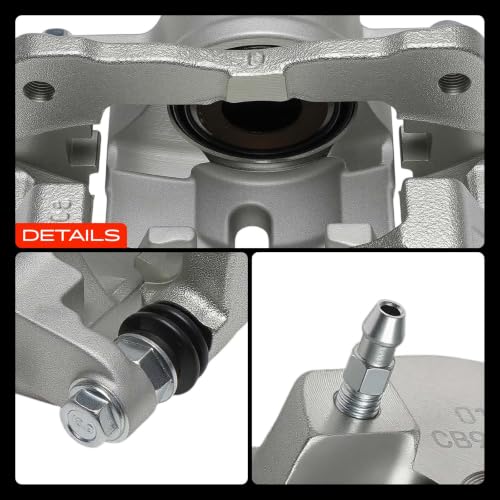 A-Premium Front Left Driver Disc Brake Caliper with Bracket - style: Front Driver Side